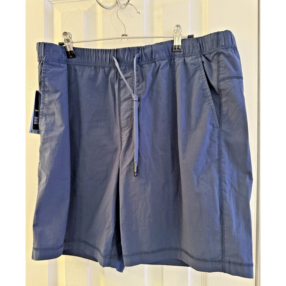 NWT Copper + Oak Men’s Shorts Size L Blue Athletic Gym Casual 8.5” Inseam
